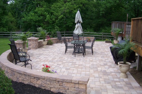 patterns for brick patios