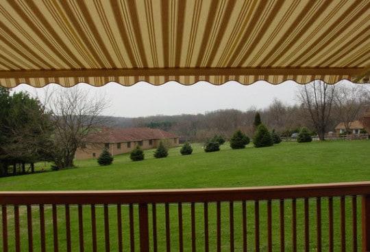 Should I change my awnings with the seasons?