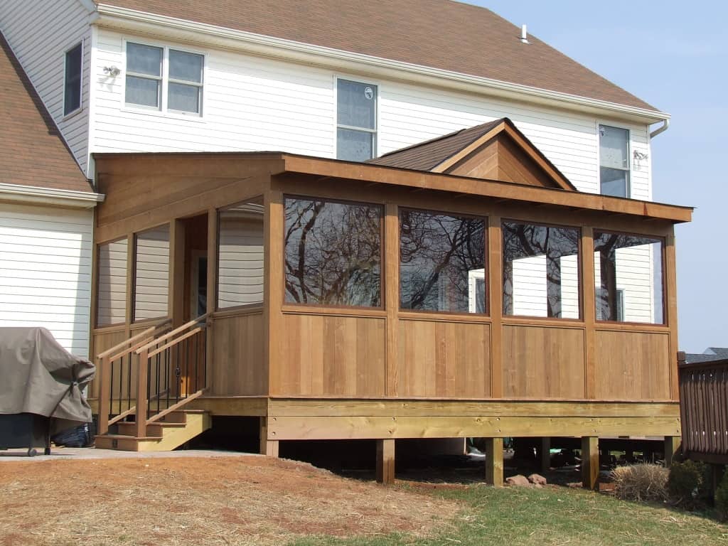 Multiple Benefits of Turning a Deck into a Sunroom Paul Construction